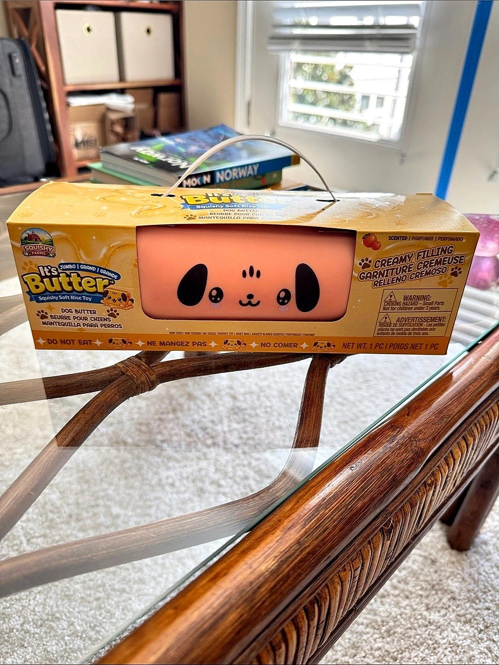 Squishy Farms Jumbo Dog Butter Squishy